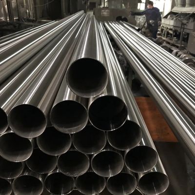 ASTM Round Longitudinal Welding Tube Stainless Steel Pipe Seamless 316Ti 1.4404 10 Inch Annealed